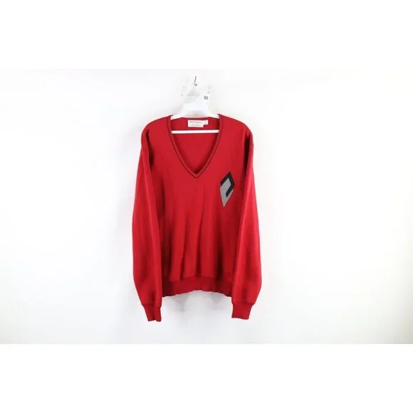 St. Croix | Sweaters | Vintage 9s St Croix Knit Mens Large Diamond 